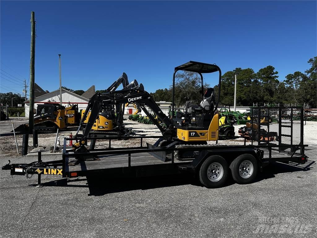 John Deere 17 P Mini bageri < 7t