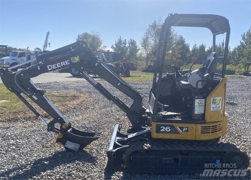 John Deere 26 P Mini bageri < 7t