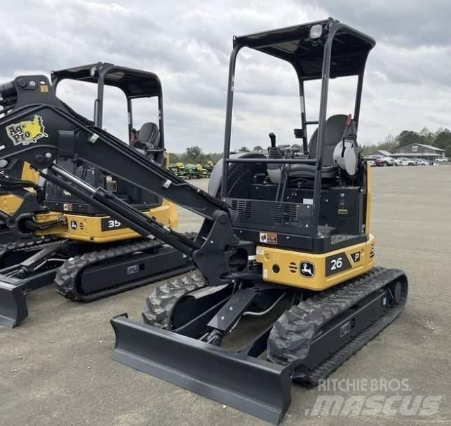 John Deere 26 P Mini bageri < 7t