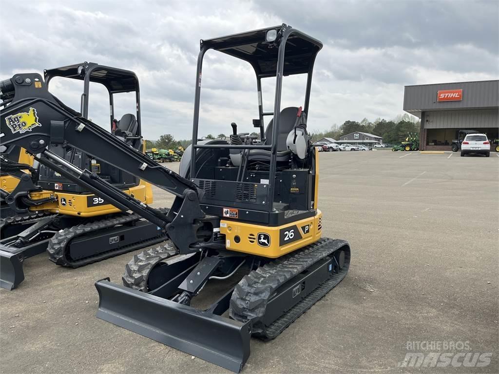 John Deere 26 P Mini bageri < 7t