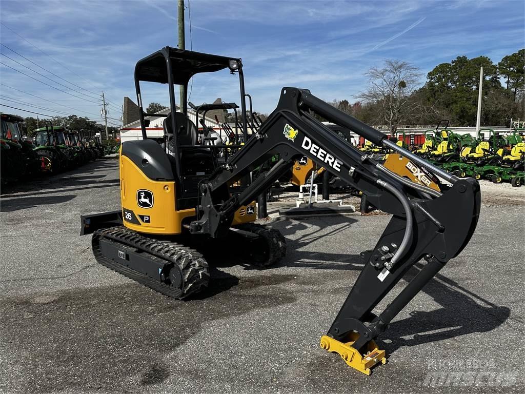 John Deere 26 P Mini bageri < 7t