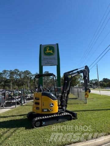 John Deere 26 P Mini bageri < 7t