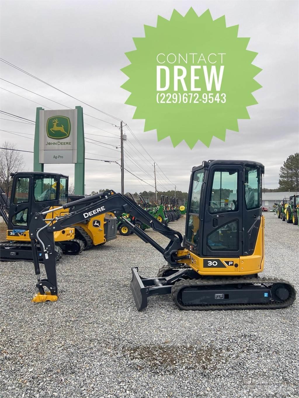 John Deere 30 P Mini bageri < 7t