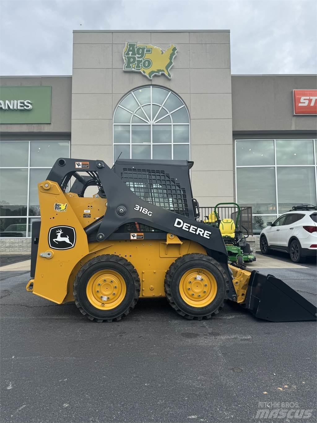 John Deere 318G Skid steer mini utovarivači