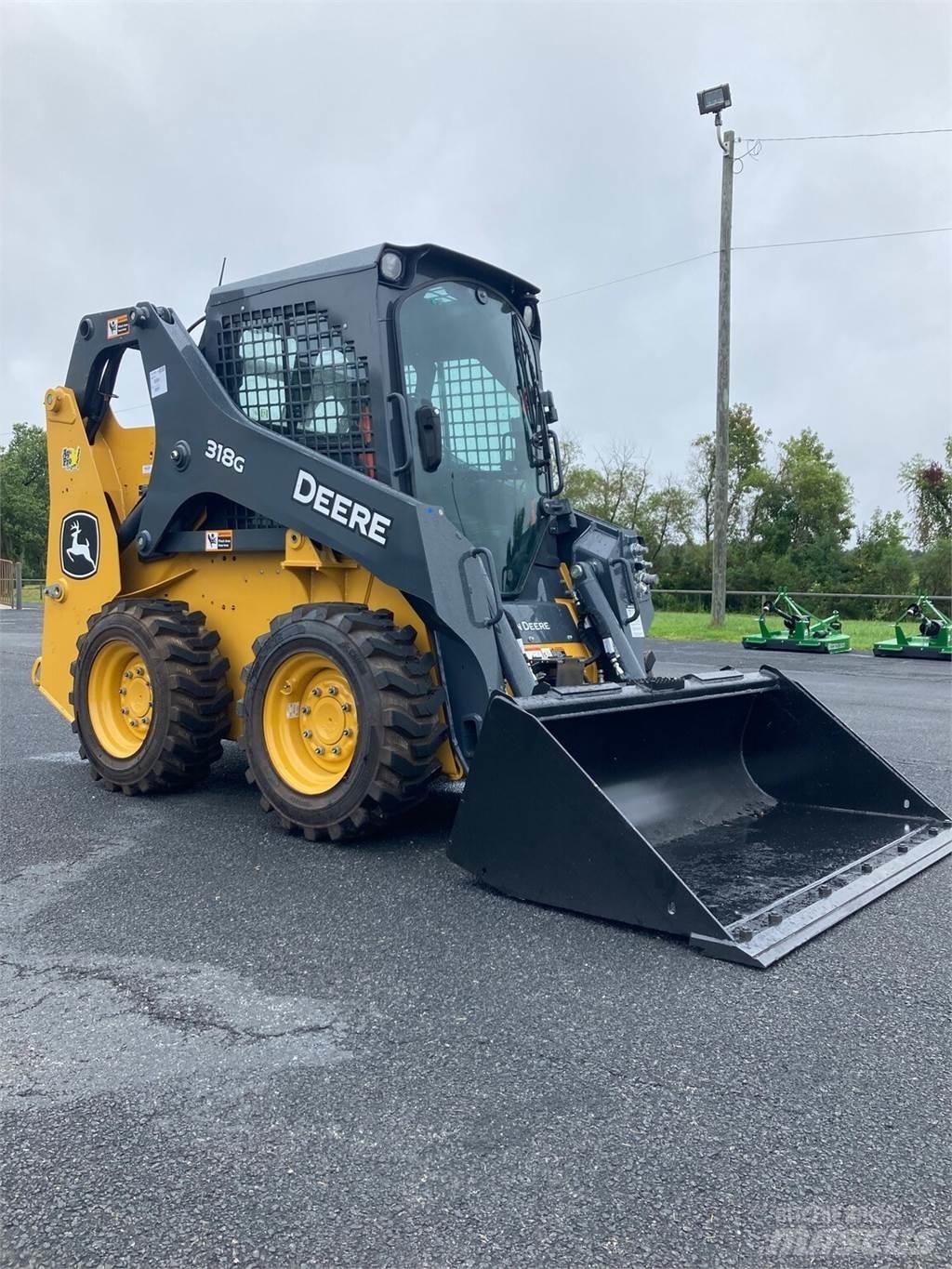 John Deere 318G Skid steer mini utovarivači