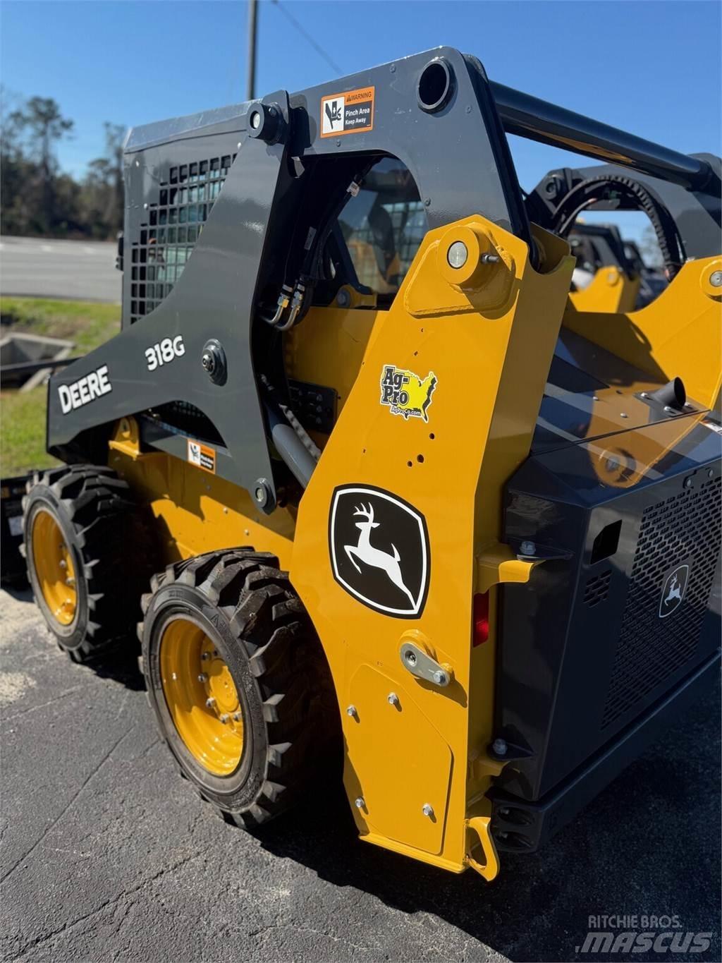 John Deere 318G Skid steer mini utovarivači