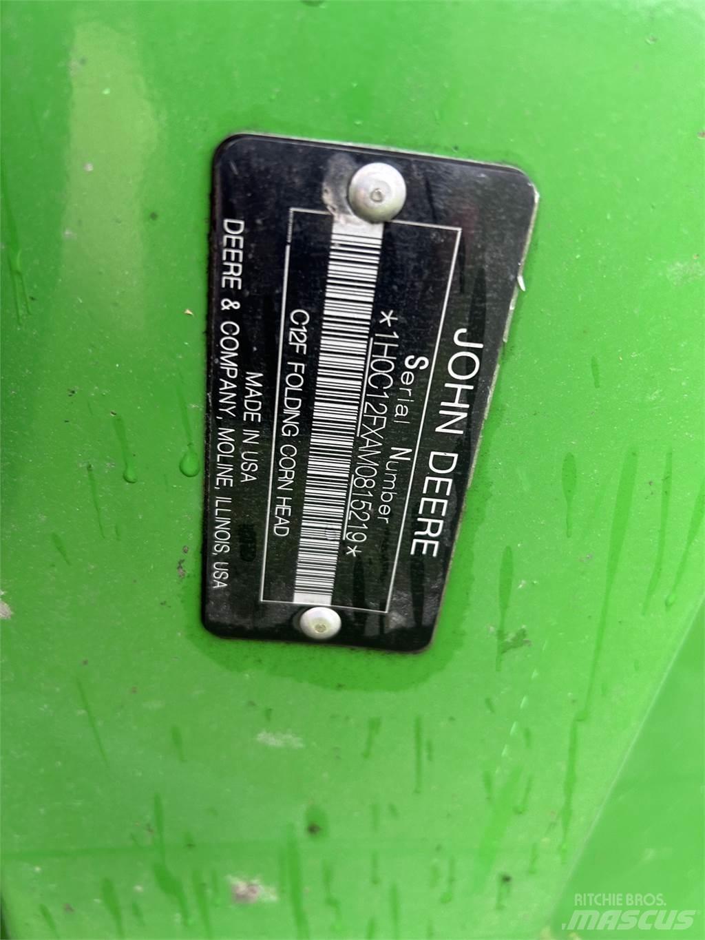 John Deere C12F Dodatna oprema za kombajne