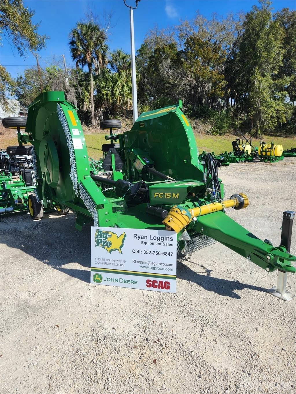 John Deere FC15M Rezači za bale, oprema za rezanje i odvajanje bal