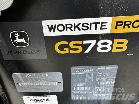 John Deere GS78B Grabulje