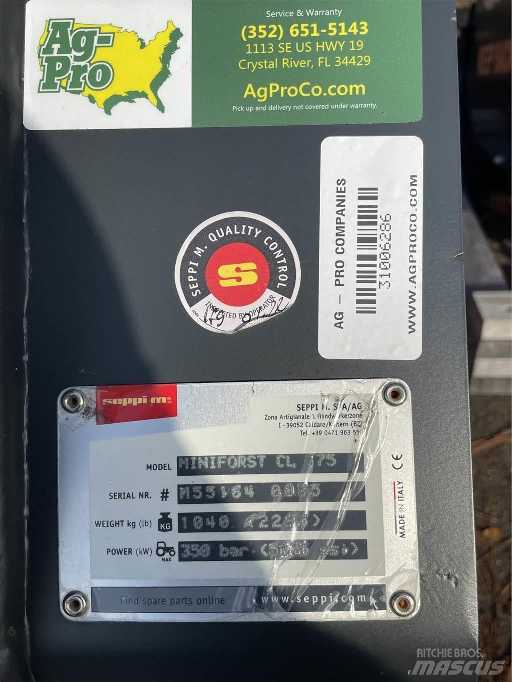 Seppi CL 175 Mašine za sečenje drveća