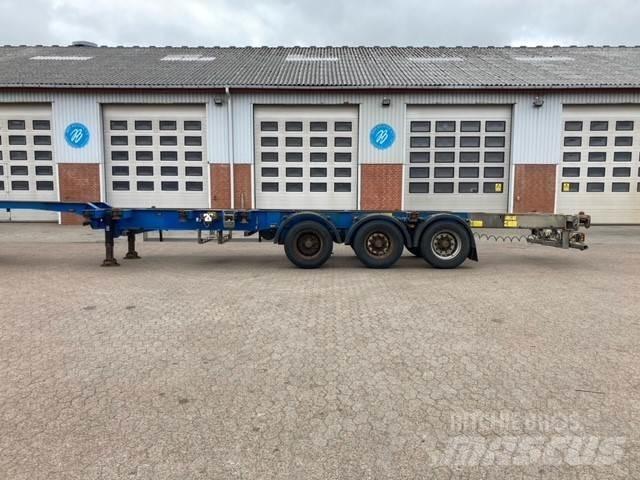 Schmitz Container Poluprikolice sa voznim postoljem