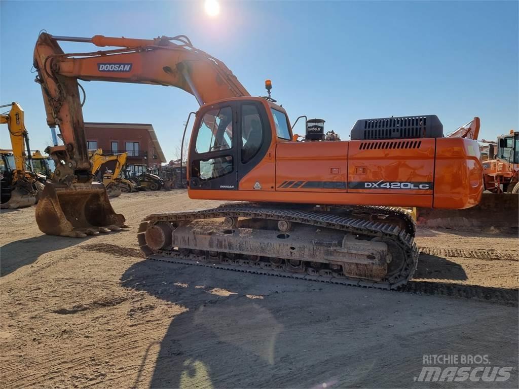 Doosan DX420LC Bageri guseničari
