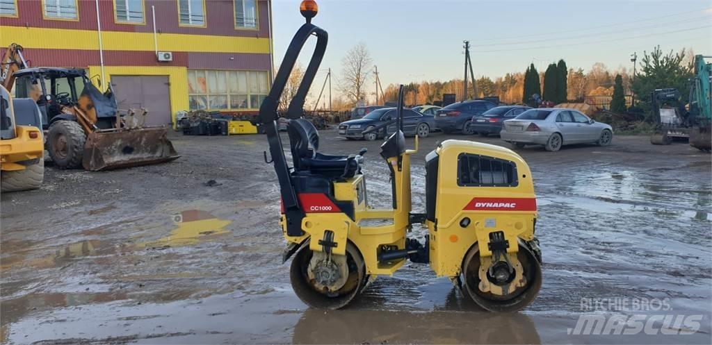 Dynapac CC1000 Valjci sa duplim bubnjem