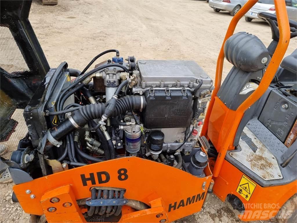 Hamm HD8VV Valjci sa duplim bubnjem