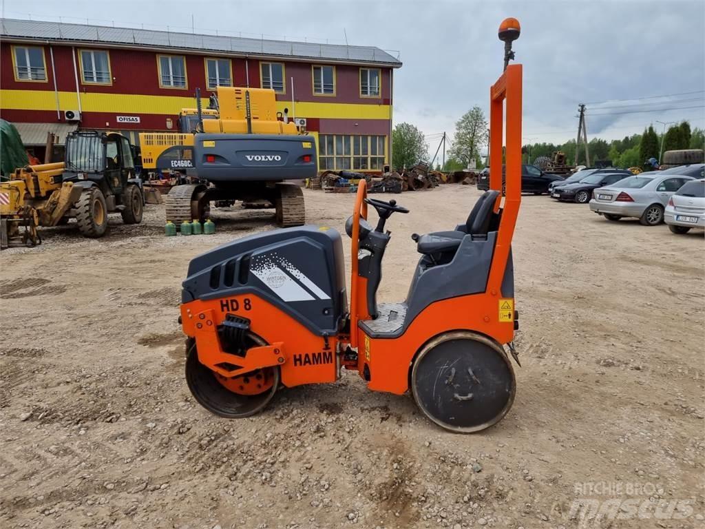 Hamm HD8VV Valjci sa duplim bubnjem