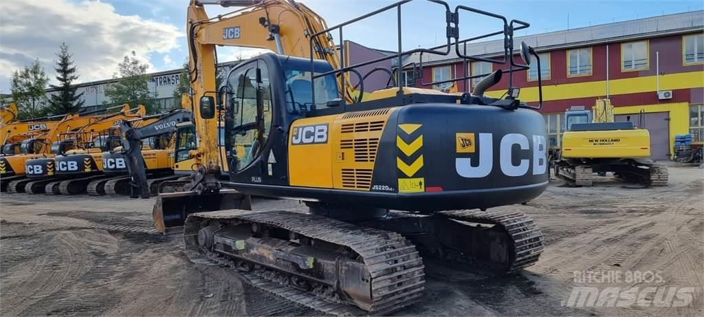 JCB JS220LC Plus + Bageri guseničari