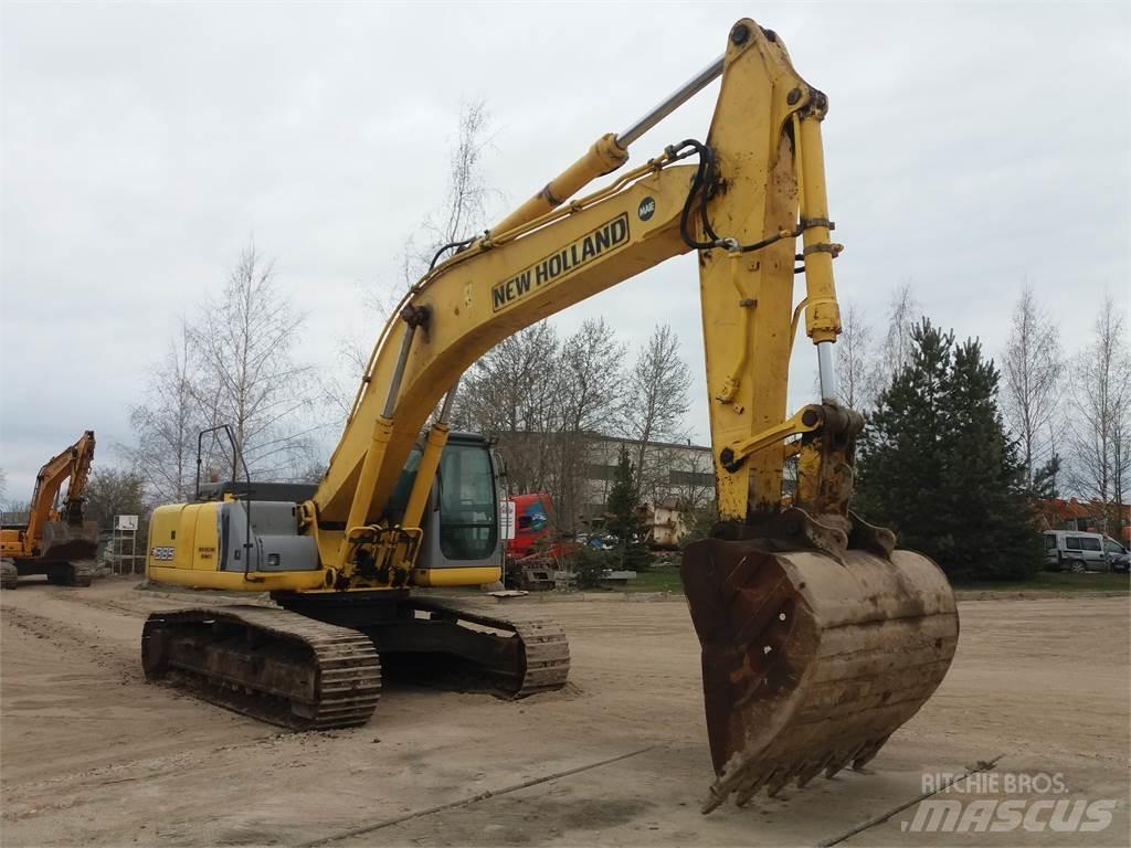 New Holland E385 Bageri guseničari