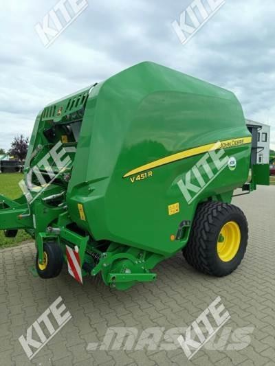 John Deere V451R Prese/balirke za rolo bale
