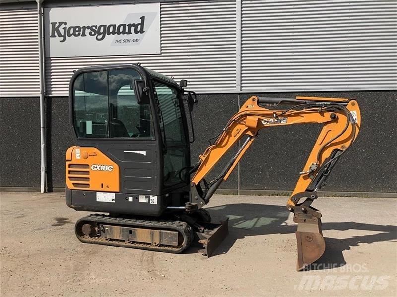 CASE CX18C Mini bageri < 7t