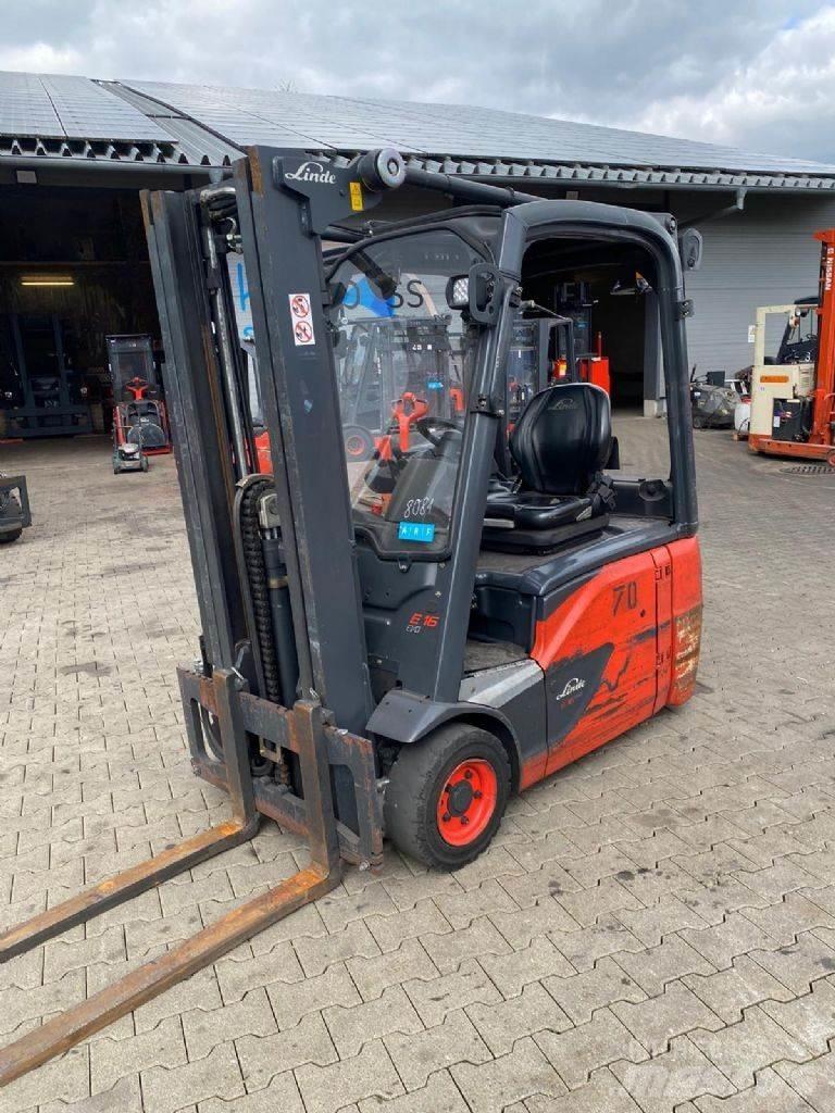 Linde E 16-02 Električni viljuškari