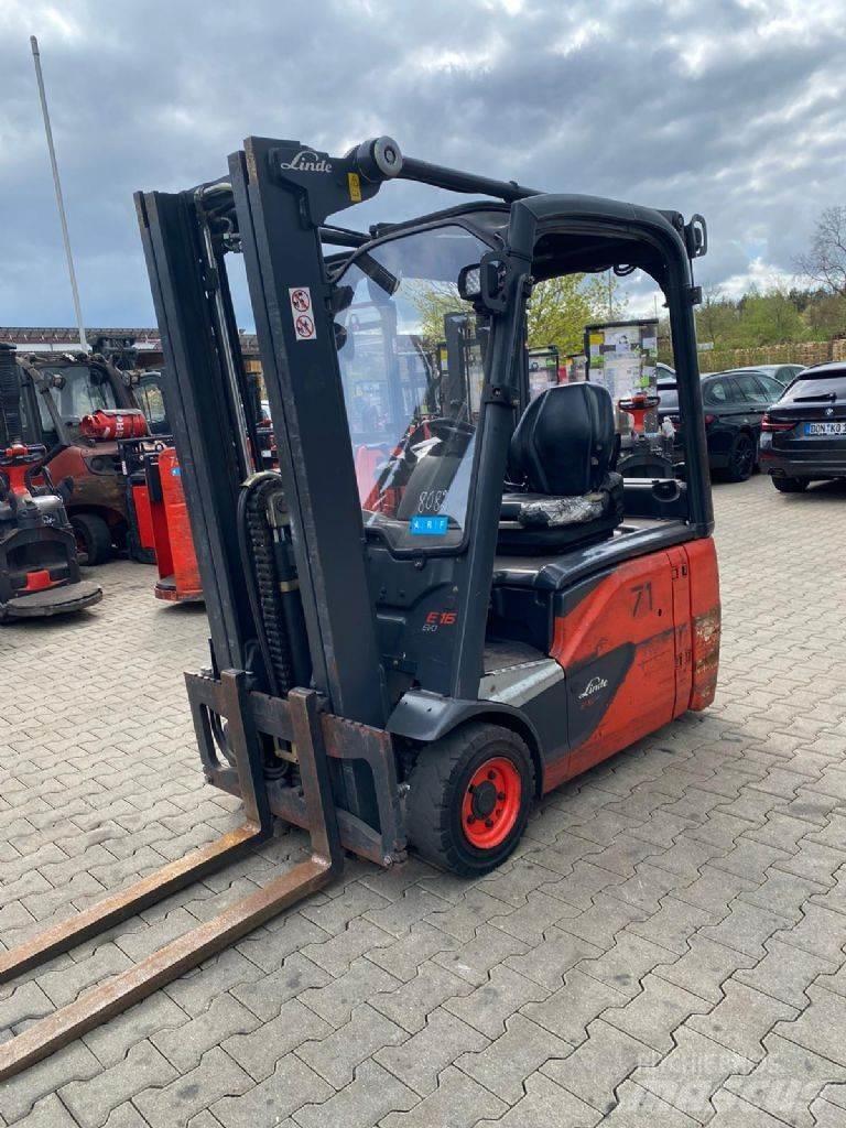 Linde E 16-02 Električni viljuškari