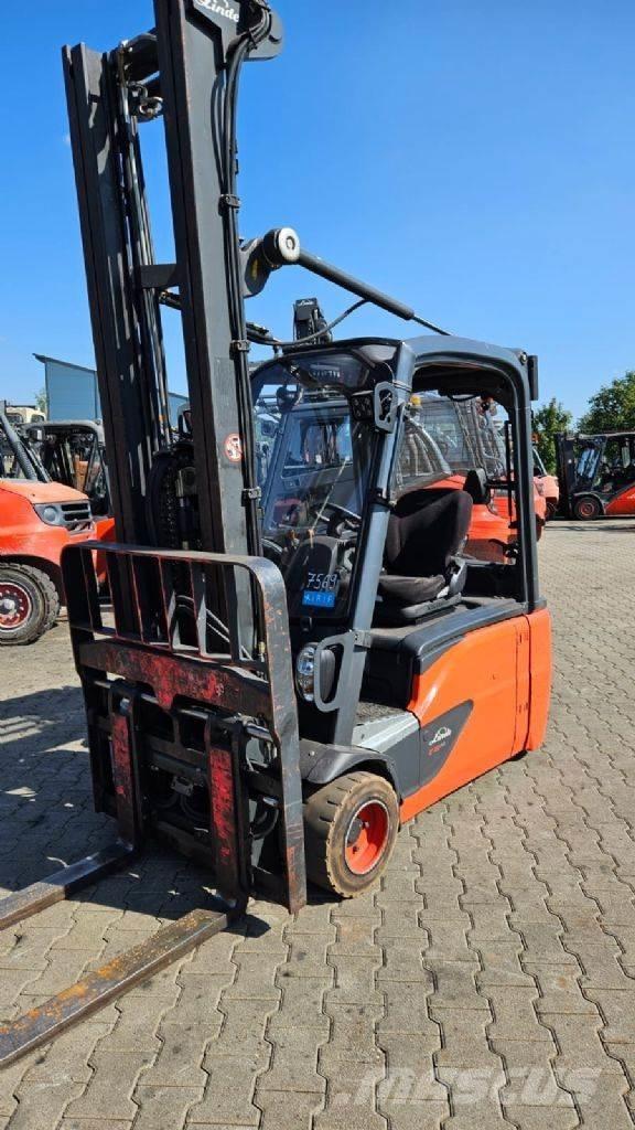 Linde E 18 L-02 Električni viljuškari
