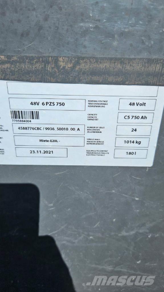 Linde E 18 L-02 Električni viljuškari