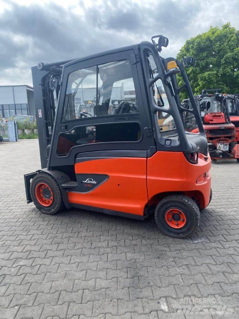 Linde E 50 HL-01 Električni viljuškari