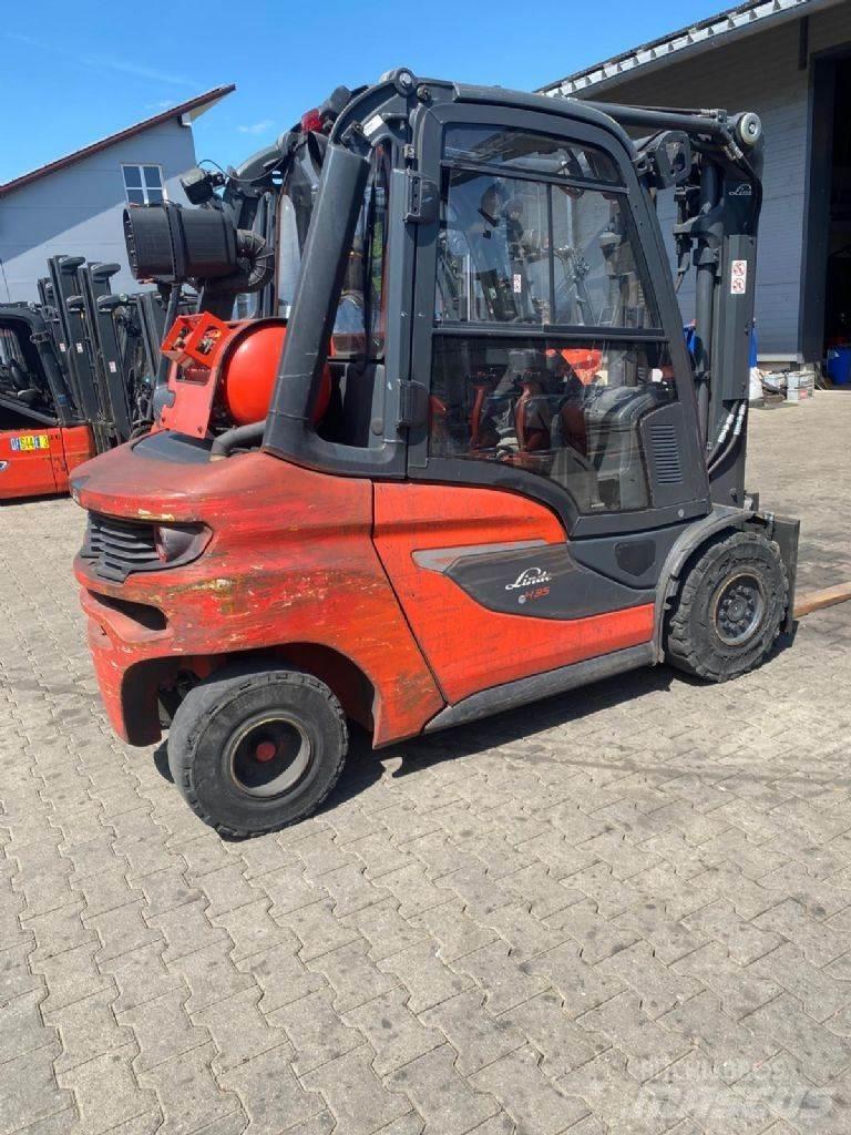 Linde H 35 T-01 Plinski viljuškari