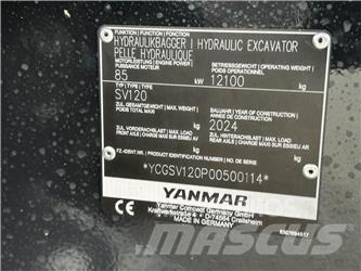 Yanmar SV120 Bageri guseničari
