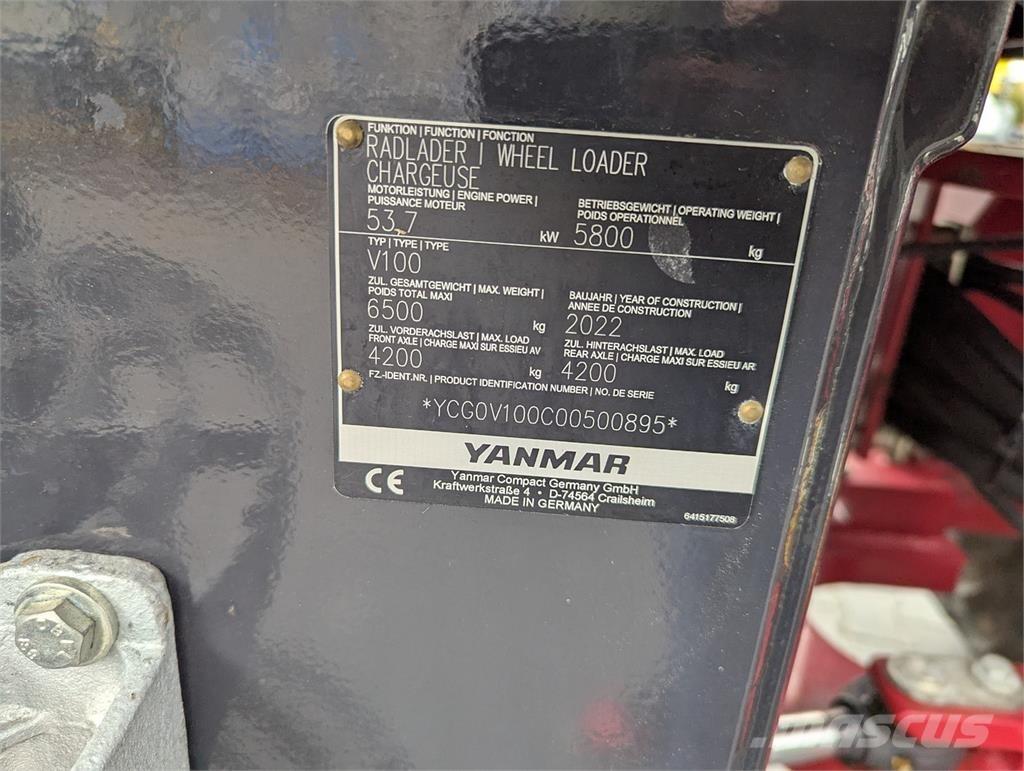 Yanmar V100 Utovarivači na točkove