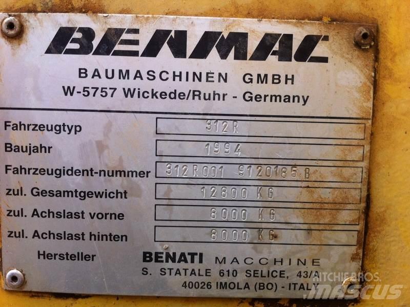 Benmac 312R Ostale komponente za građevinarstvo
