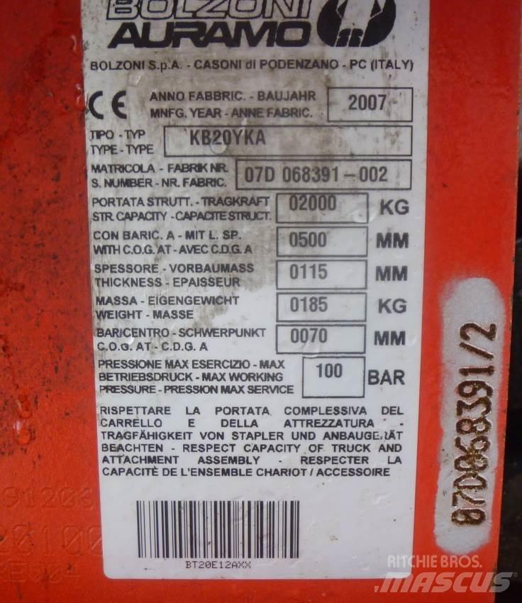 Bolzoni KB20YKA Ostalo