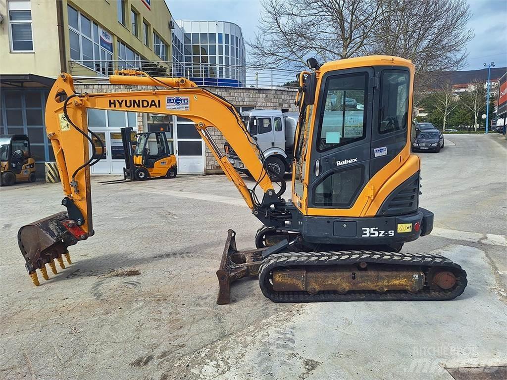 Hyundai 35Z-9 Mini bageri < 7t