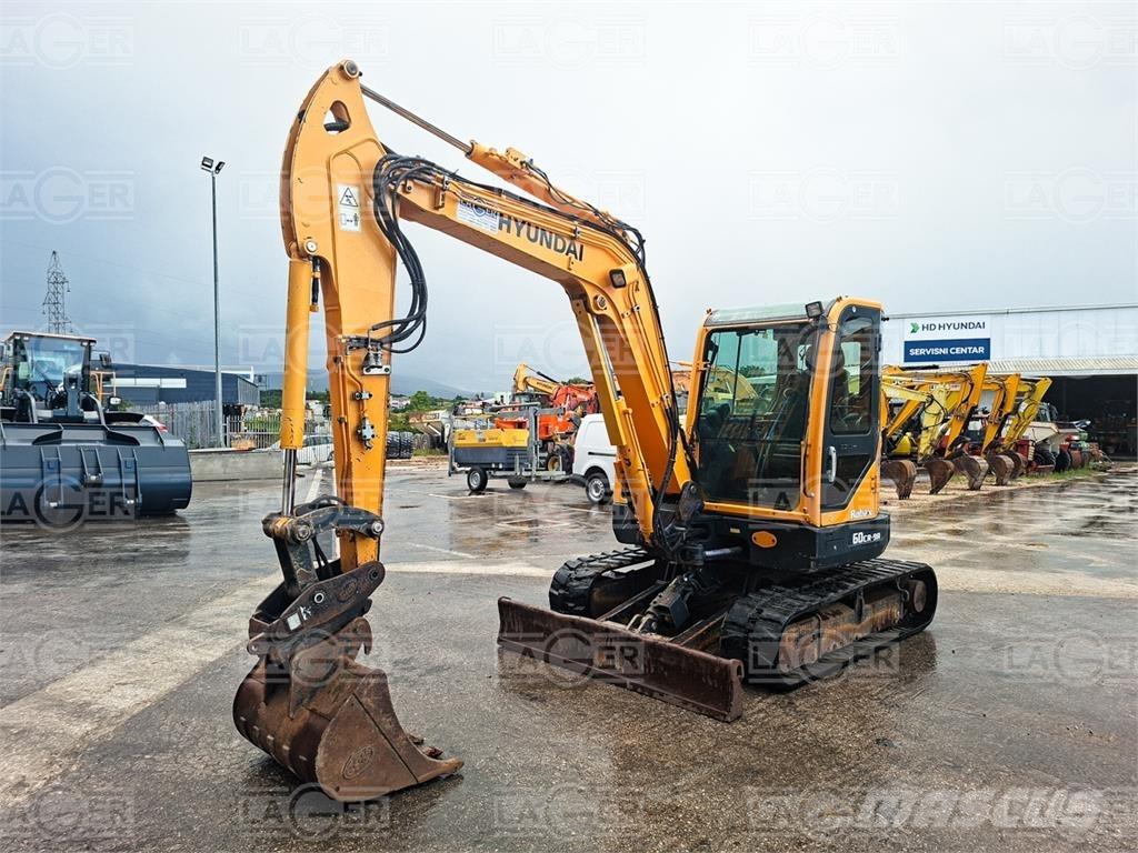 Hyundai 60CR-9A Mini bageri < 7t