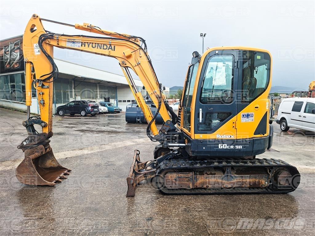 Hyundai 60CR-9A Mini bageri < 7t