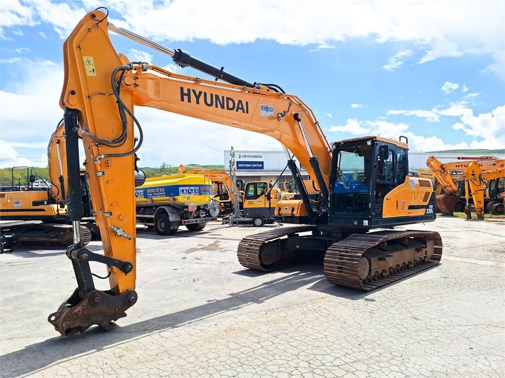 Hyundai HX220L Bageri guseničari