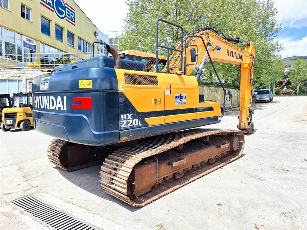 Hyundai HX220L Bageri guseničari