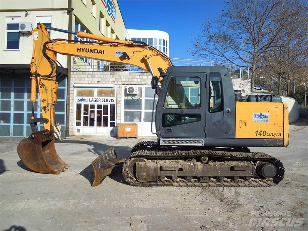 Hyundai R140LCD-7A Bageri guseničari
