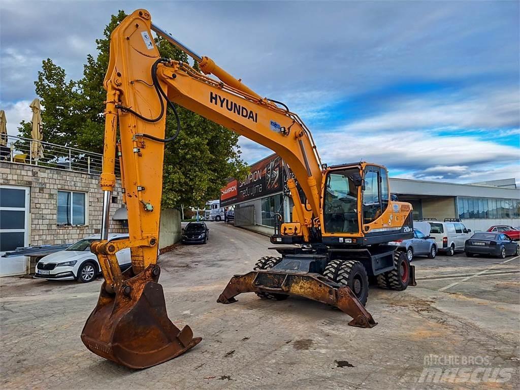 Hyundai R210W-9 Bageri točkaši