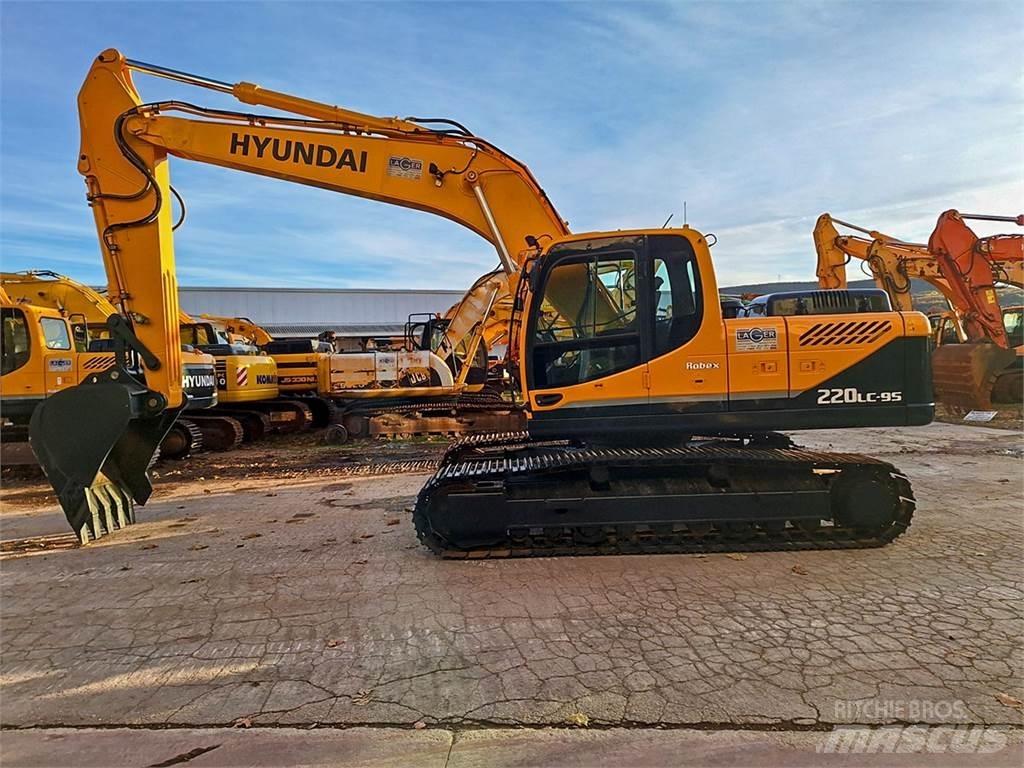 Hyundai R220LC-9S Bageri guseničari