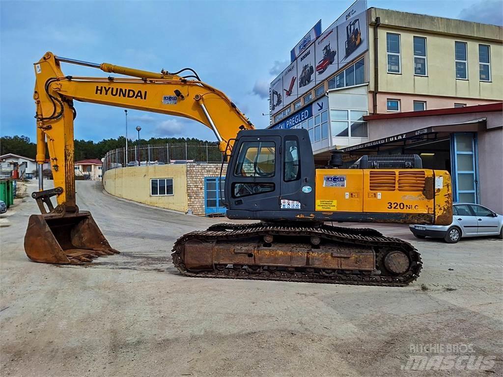 Hyundai R320NLC-7A Bageri guseničari