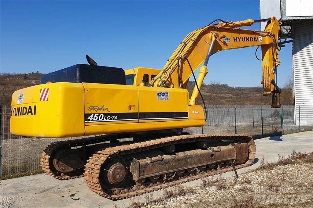 Hyundai R450LC-7A Bageri guseničari