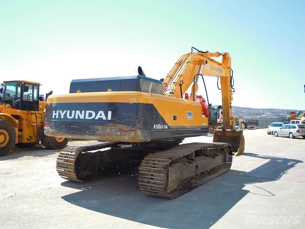 Hyundai R450LC-7A Bageri guseničari