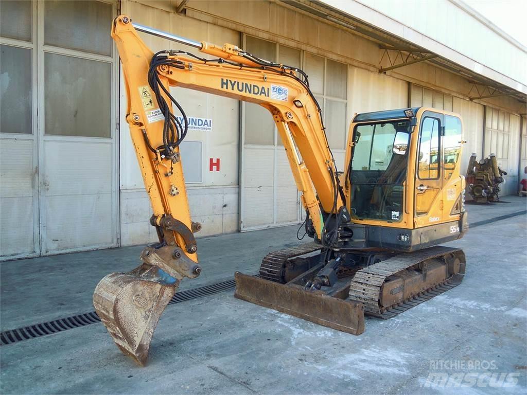 Hyundai R55-9 Mini bageri < 7t