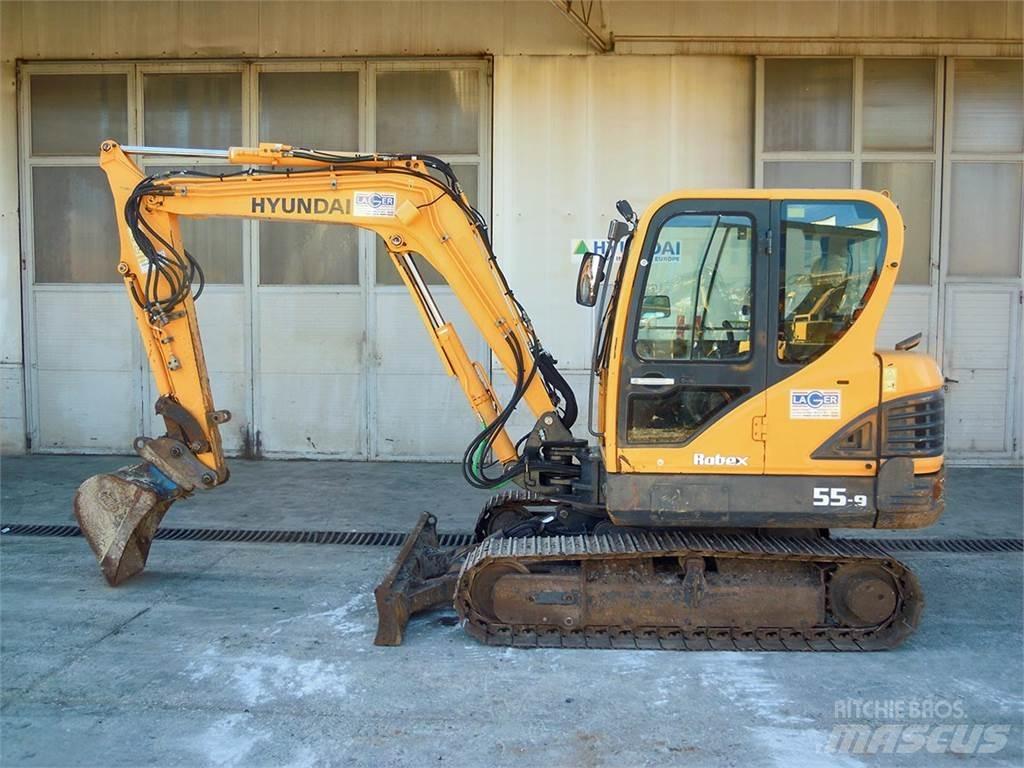 Hyundai R55-9 Mini bageri < 7t
