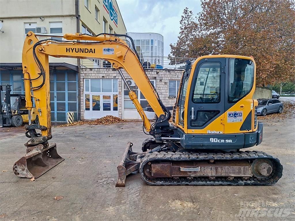 Hyundai R80CR-9A Mini bageri < 7t