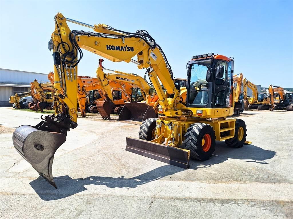 Komatsu PW118MR-8 Bageri točkaši