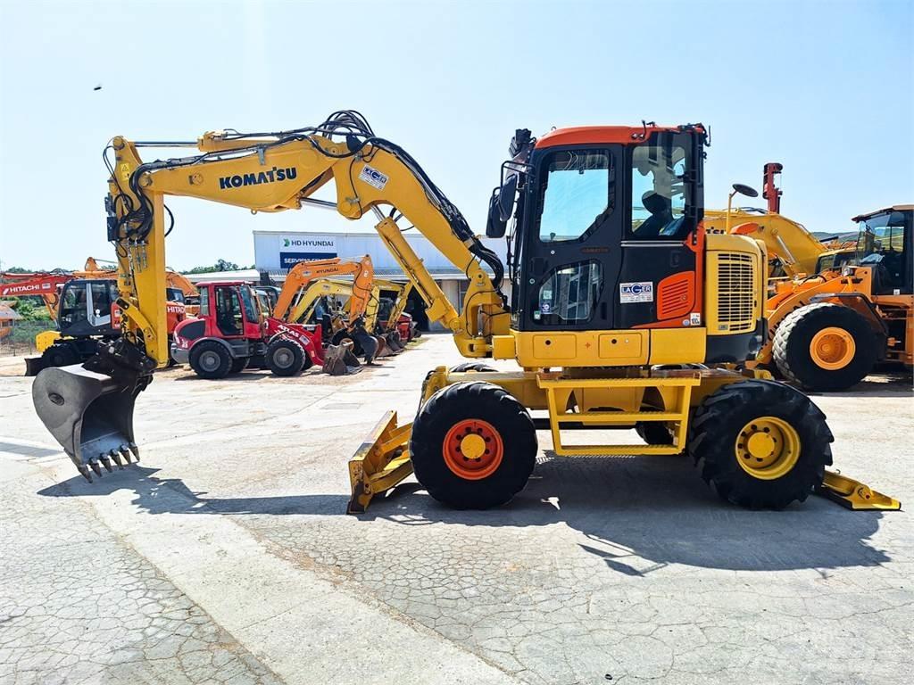 Komatsu PW118MR-8 Bageri točkaši