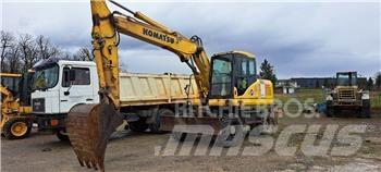 Komatsu PW160-7EO Bageri točkaši